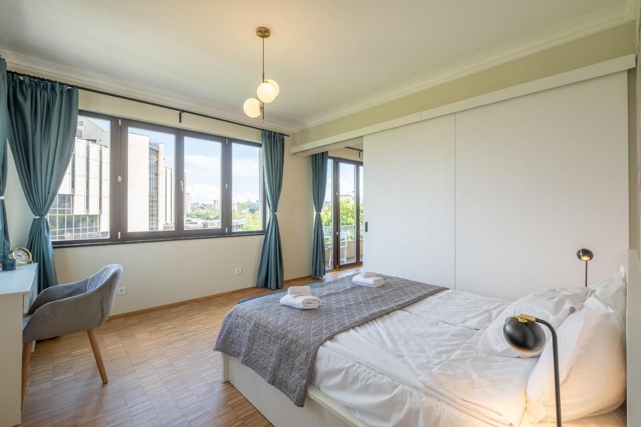 Sunrise 1Bdrm View Apartment Ndk Congress Centre โซเฟีย ภายนอก รูปภาพ